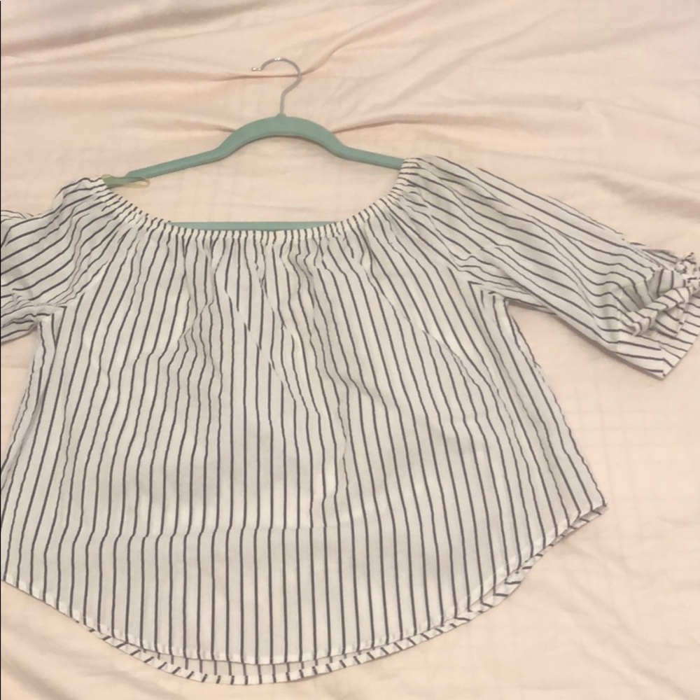 Off-Shoulder Blouse